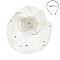 Trendy Feather Flower W/dotted Veil Headband/pin SLHTH2118