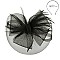 Fashionable Headband/pin with Ruffle Flower Mesh Bow SLHTH2122