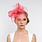 Fashionable Headband/pin with Ruffle Flower Mesh Bow SLHTH2122