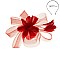 Classy  Headband/pin with Loopy Mesh W/feather SLHTH2123