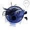 Rose Design Sinamay Fascinator