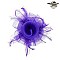 Fashionable Mesh Flower W Feather Hair/pin