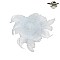 Fashionable Mesh Flower W Feather Hair/pin