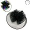 Flashing lights Rose Design Fascinator