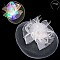 Flashing lights Rose Design Fascinator