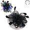 Lights Feathers and Loops Design Fascinator MEZ2198