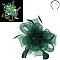 Lights Feathers and Loops Design Fascinator MEZ2198