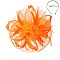 Classy Fascinator with Mesh 3 Flower Feather SLHTH2260