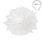 Classy Fascinator with Mesh 3 Flower Feather SLHTH2260