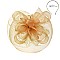 Classy Fascinator with Mesh Net Floral Feather SLHTH2262