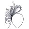 SIDE LOOPS FEATHERS FASCINATOR