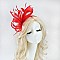 SIDE LOOPS FEATHERS FASCINATOR