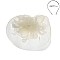 FEATHERED MESH VEIL LOOP FLOWER FASCINATOR