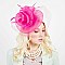 Large Classy MESH VEIL FASCINATOR