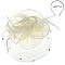 Large Classy MESH VEIL FASCINATOR