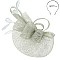 Classy Sinamay Bow and Feather Fascinator