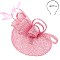 Classy Sinamay Bow and Feather Fascinator