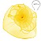 Classy Fascinator with FLORAL MESH