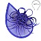 FEATHER FLORAL CRESCENT DESIGN FASCINATOR