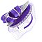 Classy Satin Fascinator with Rhinestone Trimmed Bow