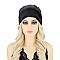 STYLISH RHINESTONE VELVET RUFFLE BEANIE