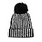 Embellished Stripes Beanie MEZHTK1067