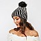 Embellished Stripes Beanie MEZHTK1067