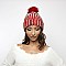 Embellished Stripes Beanie MEZHTK1067