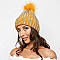 Embellished Stripes Beanie MEZHTK1067