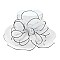 Elegant Organza Floppy Church Hat SLHTO1089