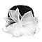 Elegant 2 TONE Cloche ORANZA HAT WITH BOW