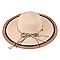 SUMMER BRIM BOW PAPER BRAID HAT