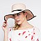 SUMMER BLACK BRIM FLOPPY HAT