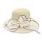 BOW PAPER BRAID HAT SLHTP1093
