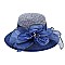 BOW PAPER BRAID HAT SLHTP1093