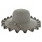 SUMMER STRAW BUCKET HAT W/ RUFFLED BRIM SLHTP1101