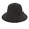 SUMMER STRAW HAT WITH BUCKLE STRAP