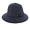 SUMMER STRAW HAT WITH BUCKLE STRAP