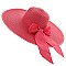 SUMMER FLOPPY BRAID STRAW HAT W/ BOW SLHTP1108