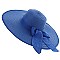 SUMMER FLOPPY BRAID STRAW HAT W/ BOW SLHTP1108