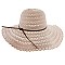 Summer Lacey Paper Braid Hat W/ Tie SLHTP1113