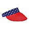 USA AMERICA PATRIOTIC FLAG VISOR