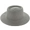 Flat Top Fedora Straw Hat