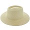 Flat Top Fedora Straw Hat