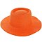 Flat Top Fedora Straw Hat