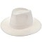 Floppy Brim Straw Panama Fedora Hat