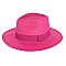 Summer Fashion Color Fedora Straw Hat with Belt