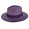 Summer Fashion Color Fedora Straw Hat with Belt