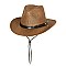 Fashionable Paper Braid Cowboy Hat With Belt Buckle Band And Adjustable Tie SLWHTP676
