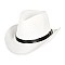 Fasionable Paper Braid Cowboy Hat With Belt Buckle Band SLHTP677